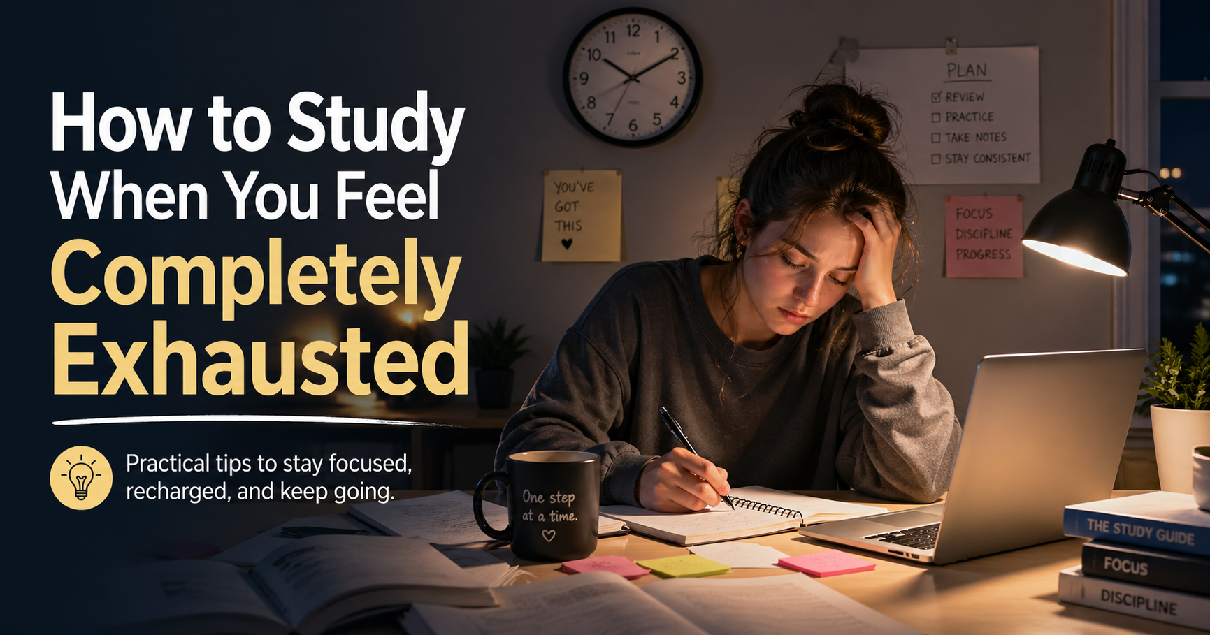 How to Study When You Feel Completely Exhausted