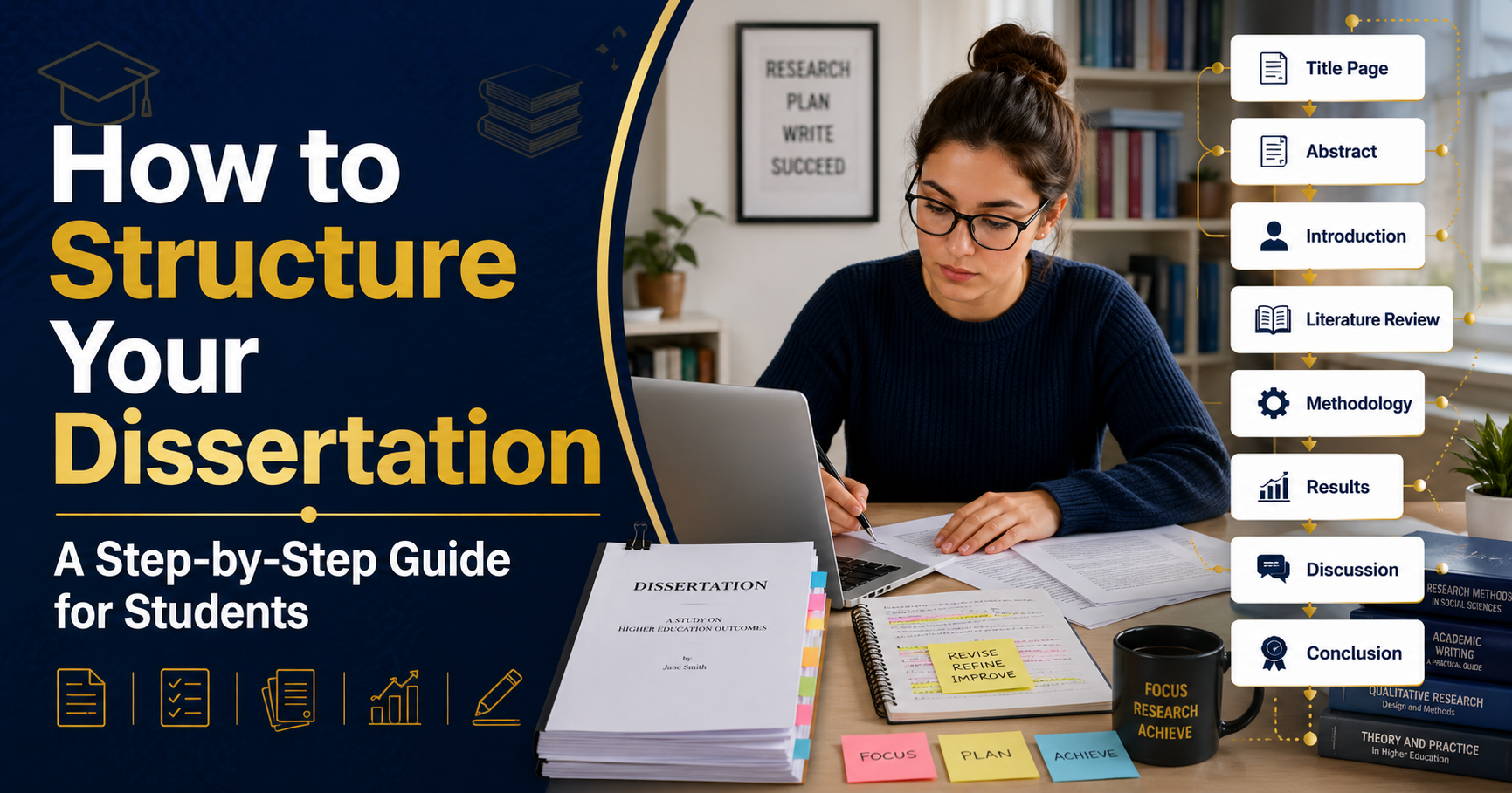How to Structure Your Dissertation: A Step-by-Step Guide for Students