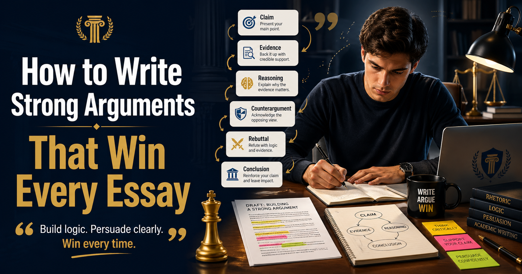 How to Write Strong Arguments That Win Every Essay