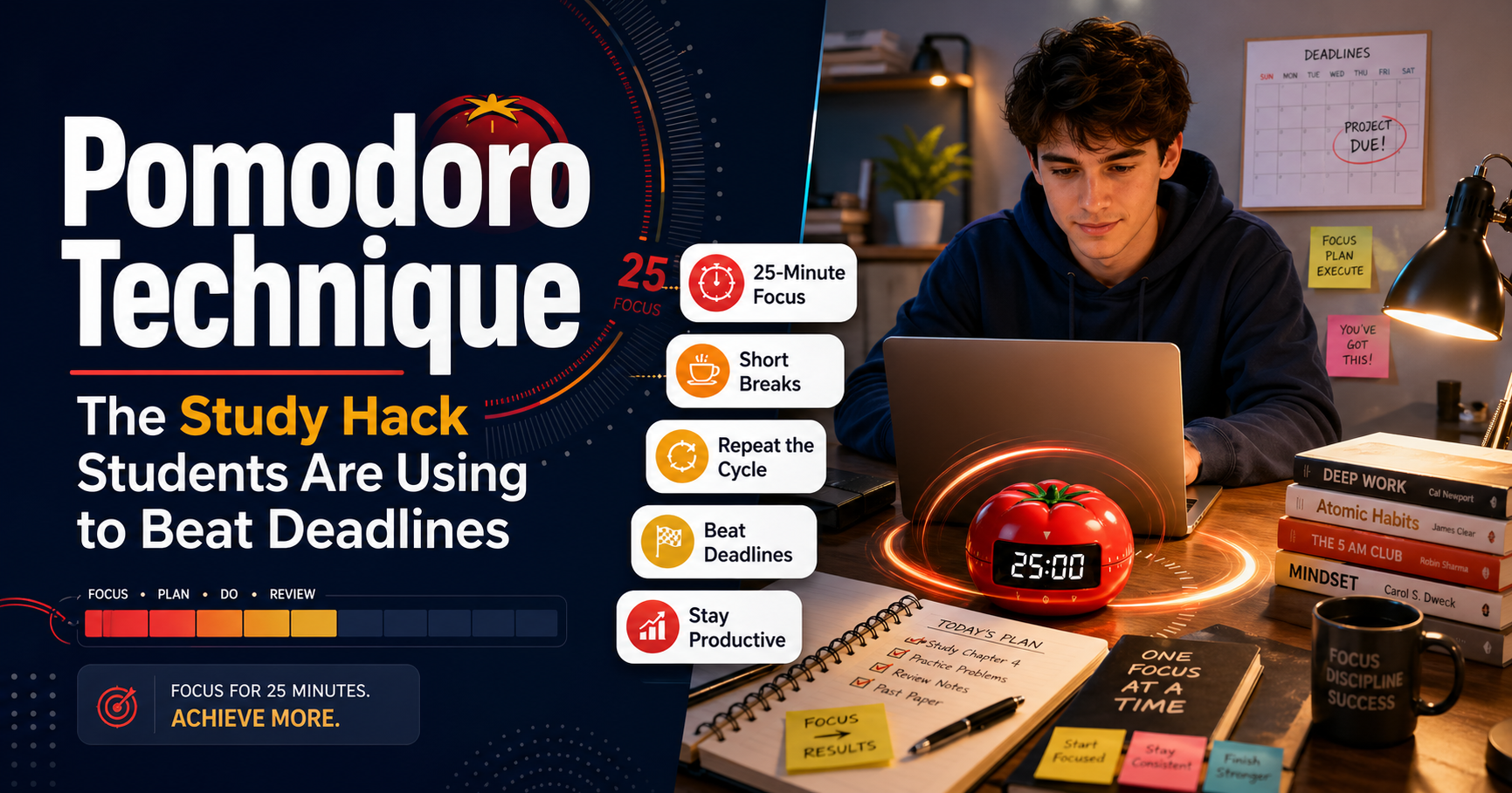 Pomodoro Technique: The Study Hack Students Are Using to Beat Deadlines