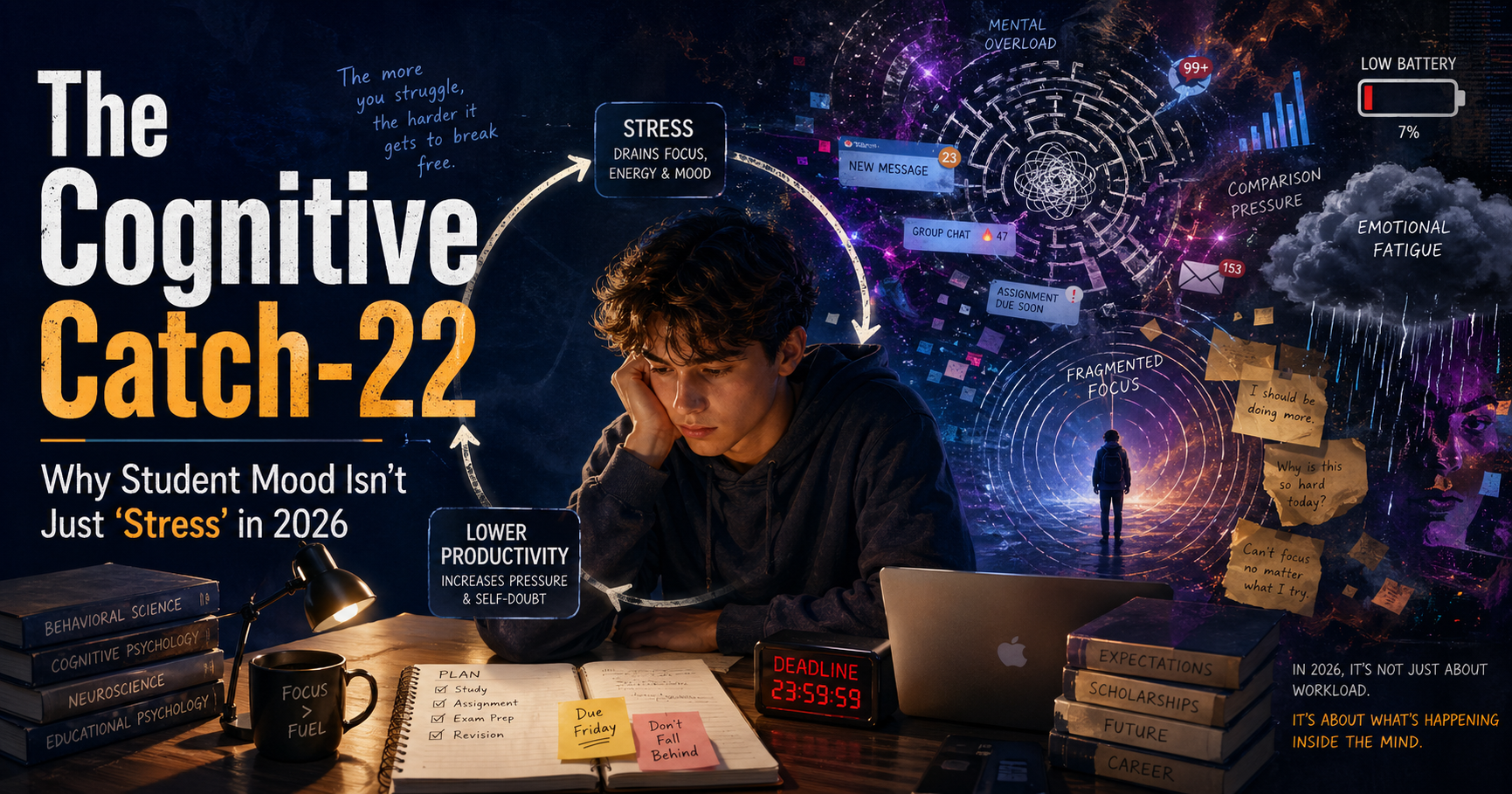 The Cognitive Catch-22: Why Student Mood Isn’t Just "Stress" in 2026