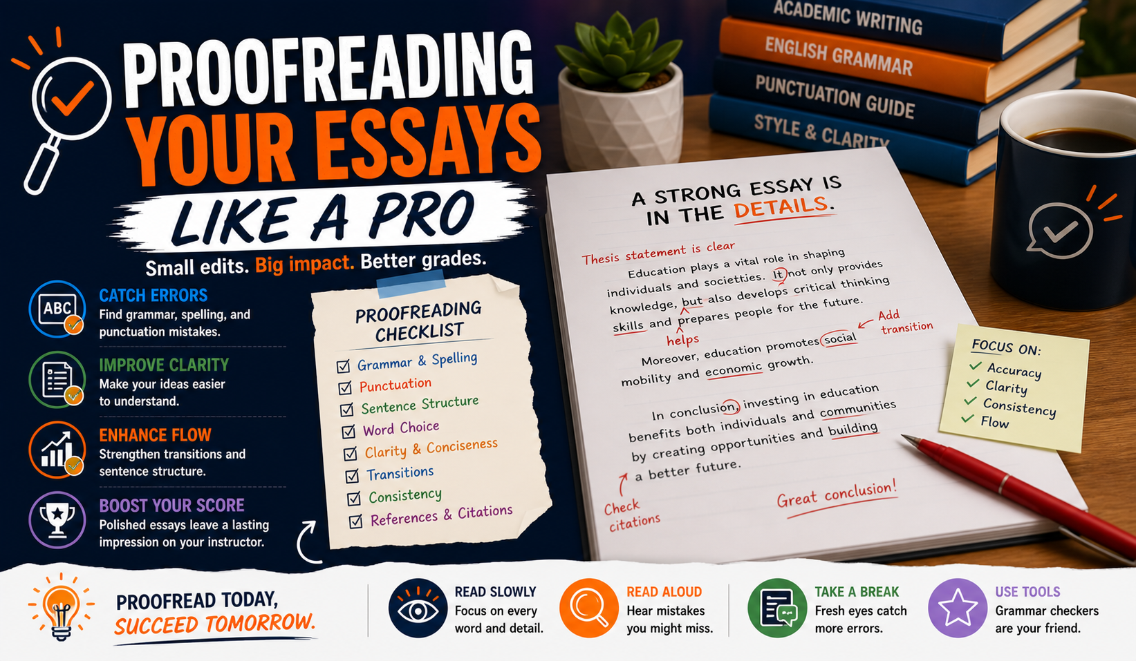 Proofreading Your Essays Like a Pro