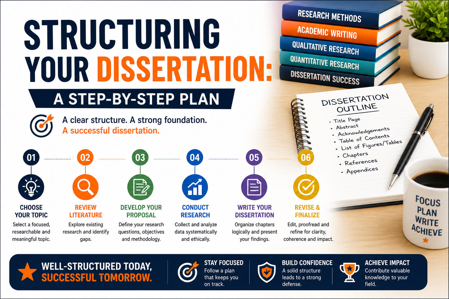 Structuring Your Dissertation: A Step-by-Step Plan