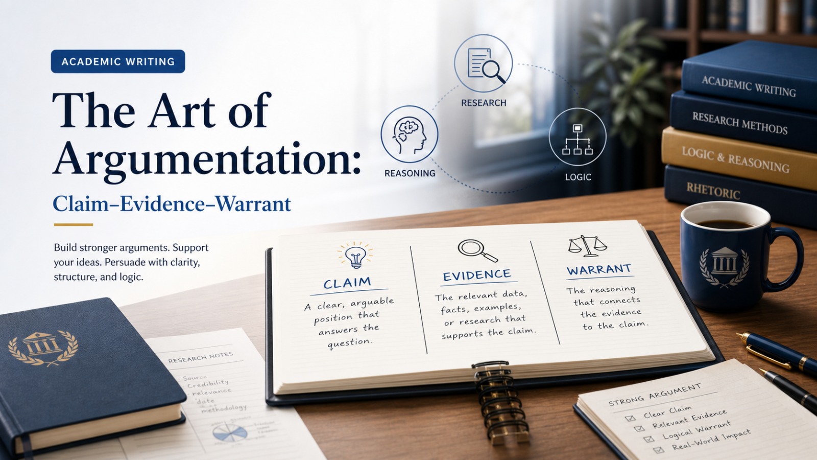 The Art of Argumentation: How to Build a Claim-Evidence-Warrant Structure
