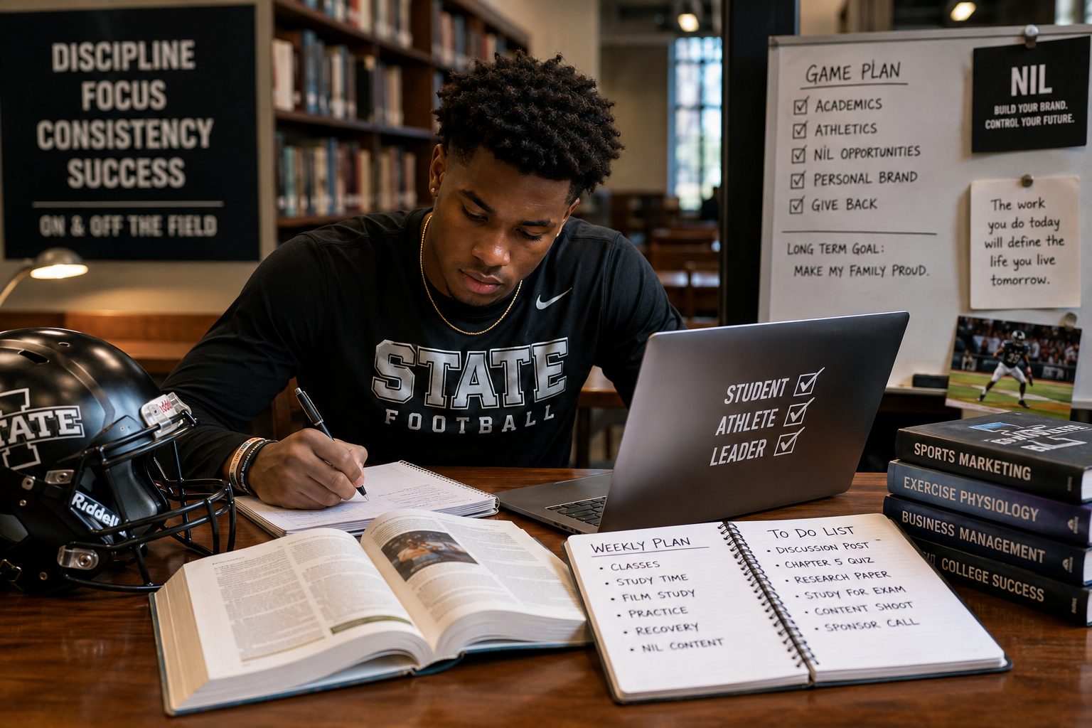 The Student-Athlete Survival Guide: Balancing Sports, Classes, and NIL Deals