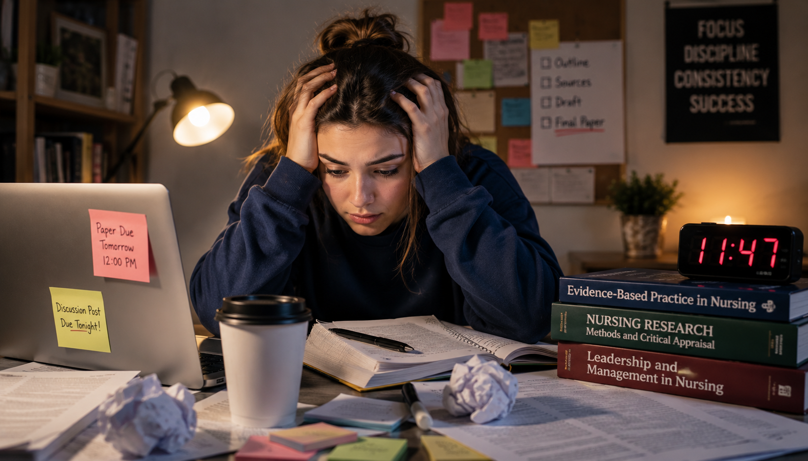 The Night Before the Deadline: A College Student Story